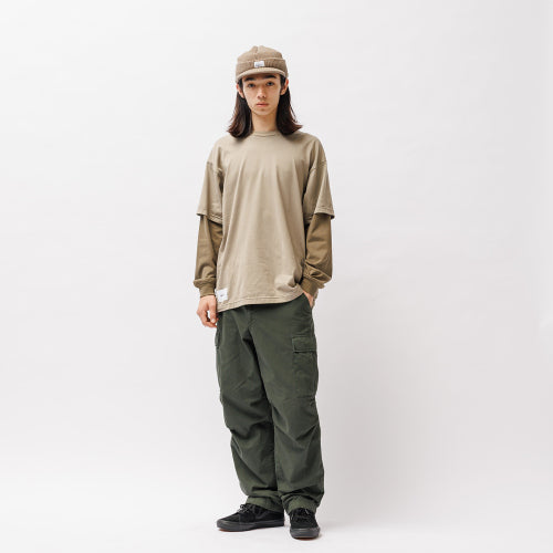 2025 A/W WTAPS SLDR 01 / LS / COTTON – Lotus