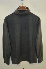 2015 A/W NUMBER (N)INE Turtle Neck_Wool C-GRAY