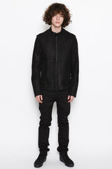 2017 A/W NUMBER (N)INE SINGLE RIDERS JACKET_COW HIDE    