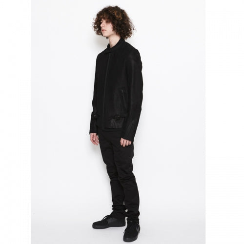2017 A/W NUMBER (N)INE SINGLE RIDERS JACKET_COW HIDE    