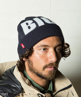 2018 A/W TMT JACQUARD LOGO KNIT CAP(BIGHOLIDAY)