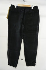 2015 A/W JAMA RICO Shadow Check Taperd Easy Pants BLACK