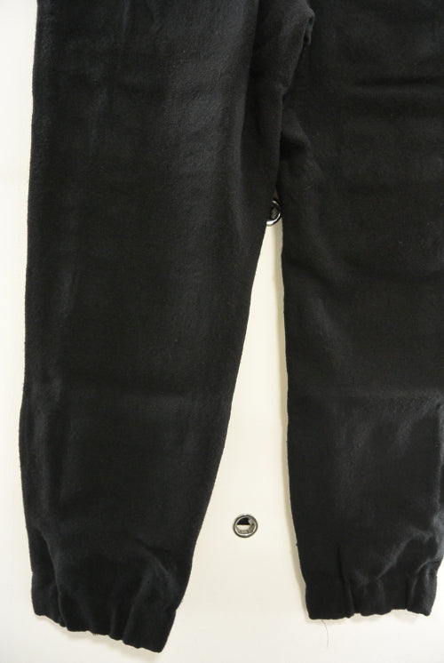 2015 A/W JAMA RICO Shadow Check Taperd Easy Pants BLACK