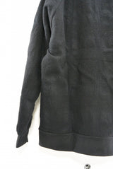 2015 A/W JAMA RICO Shadow Check Crew Neck Shirt BLACK