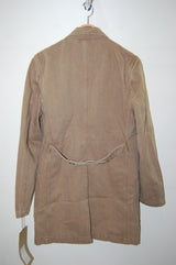 2013 A/W JAMA RICO ROPE DYE TWILL PEAKED RAPEL SHOP COAT BEIGE