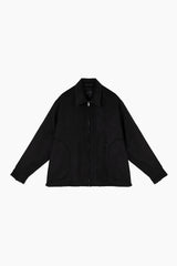 2025 A/W LAD MUSICIAN ALPAKA SHAGGY SHIRT BLOUSON