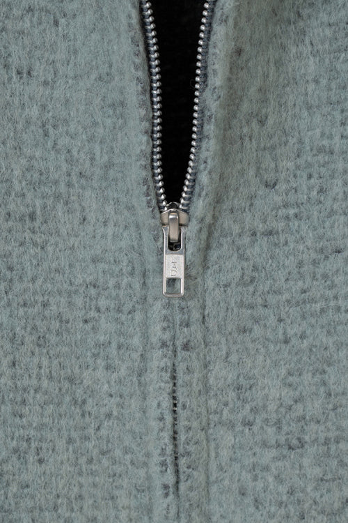 2025 A/W LAD MUSICIAN ALPAKA SHAGGY SHIRT BLOUSON