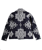 2017 A/W TMT NATIVE JACQUARD KNIT W-BREASTE CARDIGAN