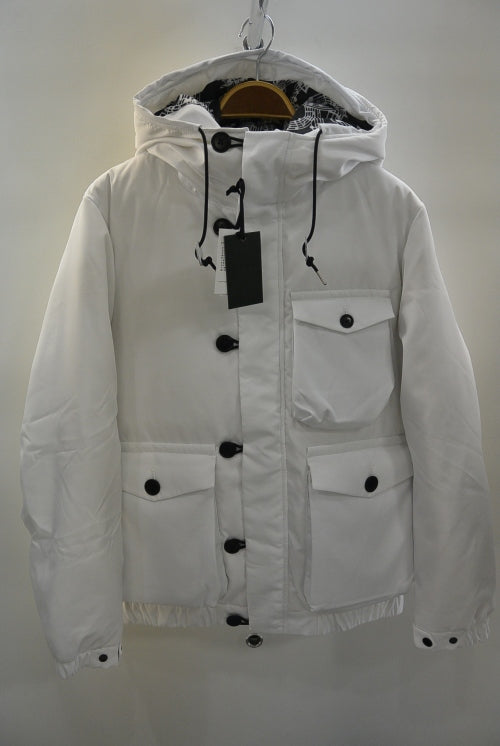 2016 A/W NUMBER (N)INE HOODED BOXPOCKET JACKET_DOWN WHITE