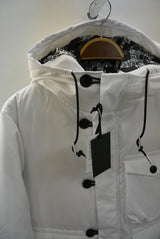 2016 A/W NUMBER (N)INE HOODED BOXPOCKET JACKET_DOWN WHITE