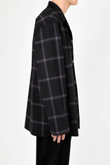 2023 A/W LAD MUSICIAN OMBRE CHECK PAJAMA SHIRT