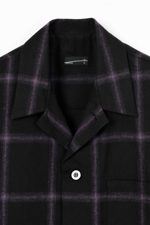 2023 A/W LAD MUSICIAN OMBRE CHECK PAJAMA SHIRT
