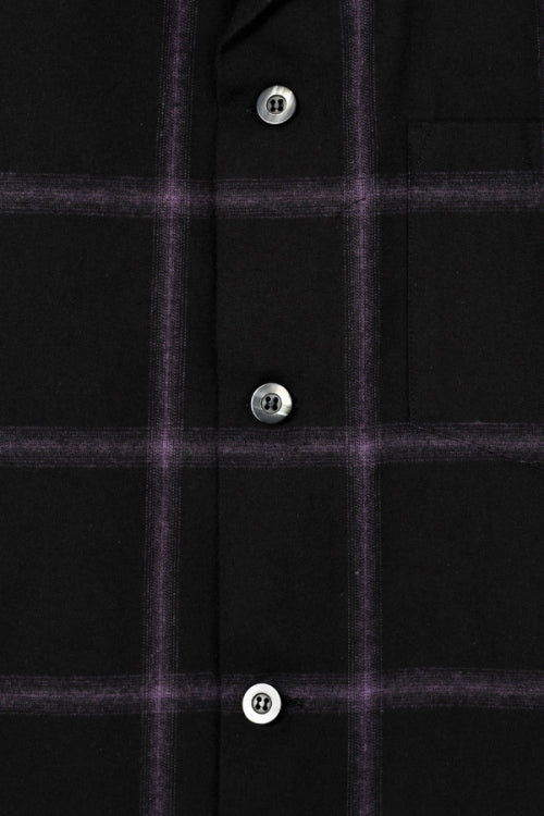 2023 A/W LAD MUSICIAN OMBRE CHECK PAJAMA SHIRT