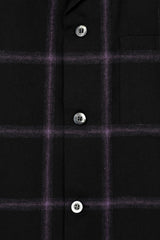 2023 A/W LAD MUSICIAN OMBRE CHECK PAJAMA SHIRT