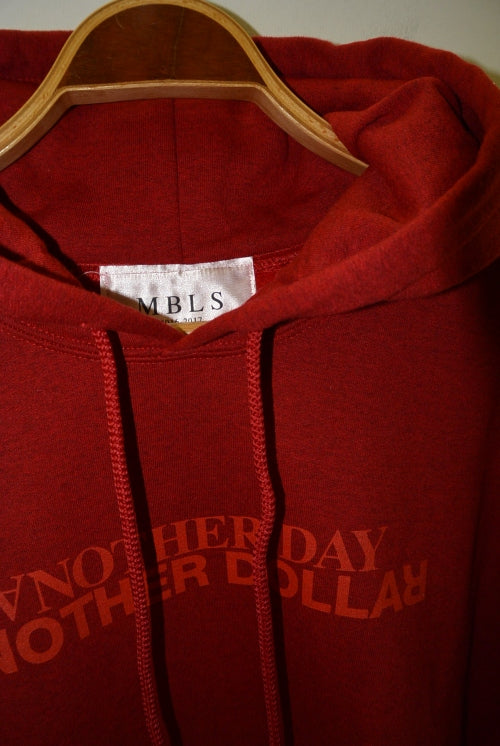 2016 A/W MBLS SWEAT PARKA#A_D_A_D RED