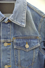 2014 A/W JAMA RICO DENIM JACKET USED TIPE INDIGO