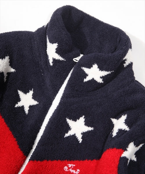 2019 A/W TMT SHAGGY BOA STAR ZIP UP JACKET(TKNF1901)