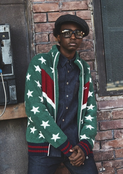 2019 A/W TMT SHAGGY BOA STAR ZIP UP JACKET(TKNF1901)