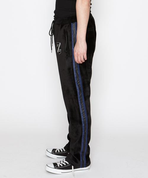 2018 A/W NUMBER (N)INE EMBLEM_LINE TRACK PANTS