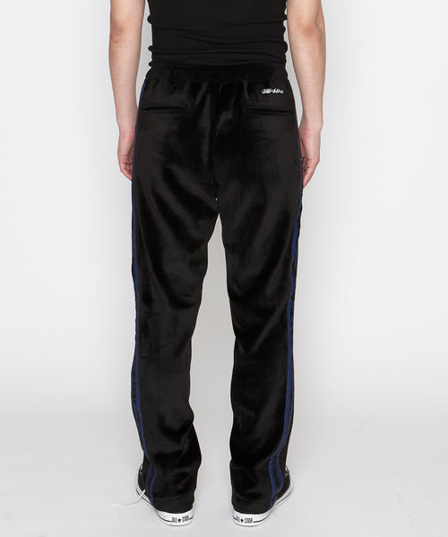 2018 A/W NUMBER (N)INE EMBLEM_LINE TRACK PANTS