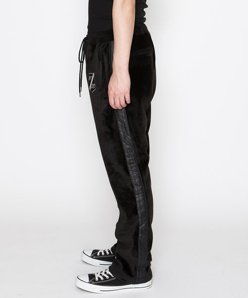 2018 A/W NUMBER (N)INE EMBLEM_LINE TRACK PANTS