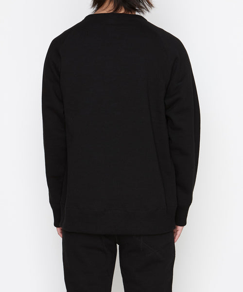 2018 A/W NUMER (N)INE RAGLAN CREW NECK SWEATSHIRT