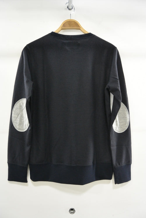2015 A/W NUMBER (N)INE Crew Neck L/S_Wool(THE REDISUN 69) NAVY