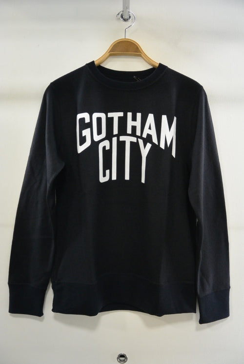 2015 A/W NUMBER (N)INE Crew Neck L/S_Wool(GOTHAM CITY) NAVY