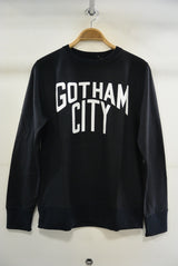 2015 A/W NUMBER (N)INE Crew Neck L/S_Wool(GOTHAM CITY) NAVY