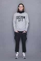 2015 A/W NUMBER (N)INE Crew Neck L/S_Wool(GOTHAM CITY) NAVY