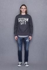 2015 A/W NUMBER (N)INE Crew Neck L/S_Wool(GOTHAM CITY) BLACK