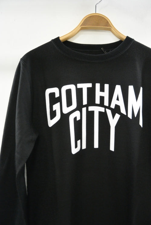 2015 A/W NUMBER (N)INE Crew Neck L/S_Wool(GOTHAM CITY) BLACK