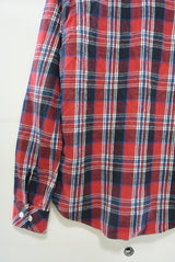 2015 A/W NUMBER (N)INE Work Shirts_Flannel HS Check RED