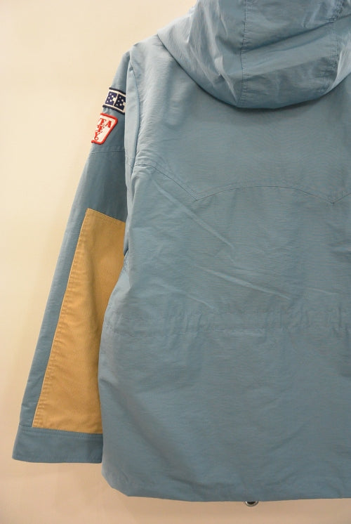 2016 A/W M 60/40 original patch muntain parka SAX