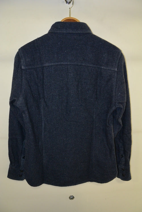 2015 A/W TMT L/SL INDIGO WOOL SHIRT INDIGO