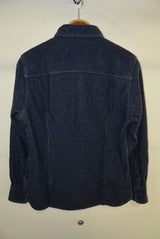 2015 A/W TMT L/SL INDIGO WOOL SHIRT INDIGO