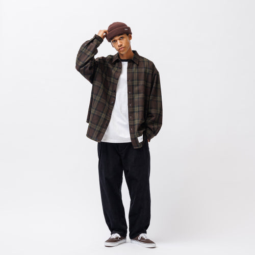 2025 A/W WTAPS TXT 01 / LS / WOPL. TWEED. TEXTILE. OF