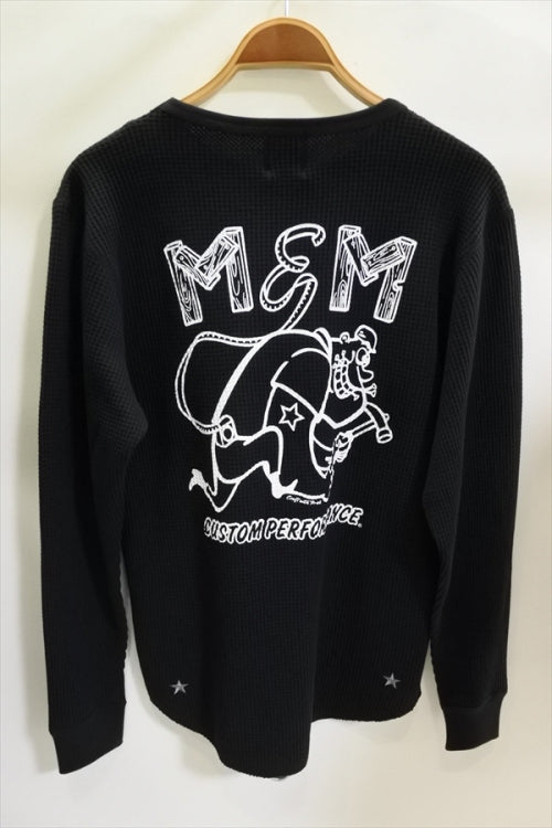 2022 A/W M&M WAFFLE L/S T-SHIRT 021