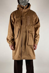 2021 A/W NUMBER (N)INE ASYMMETRIC POCKET MODS COAT