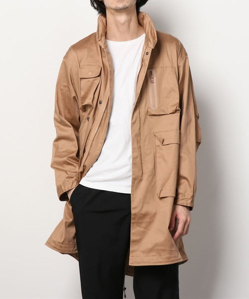 2021 A/W NUMBER (N)INE ASYMMETRIC POCKET MODS COAT