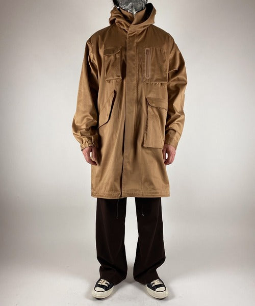 2021 A/W NUMBER (N)INE ASYMMETRIC POCKET MODS COAT