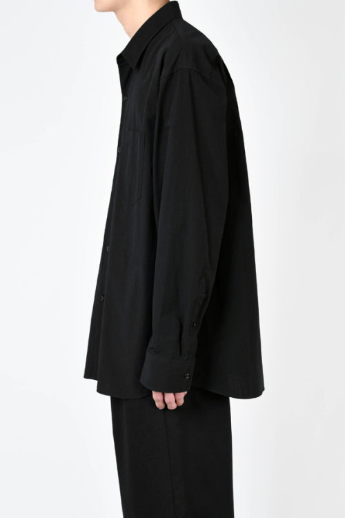 2024 A/W LAD MUSICIAN COTTON LINEN BIG SHIRT