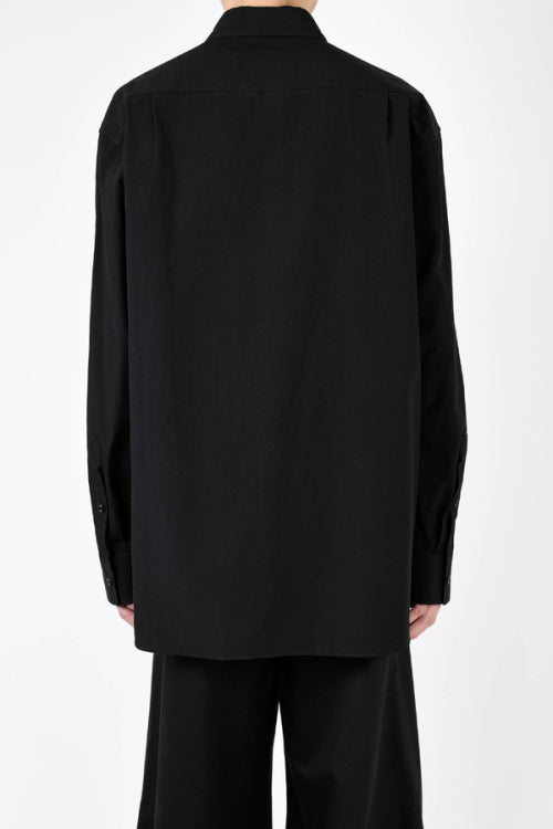 2024 A/W LAD MUSICIAN COTTON LINEN BIG SHIRT