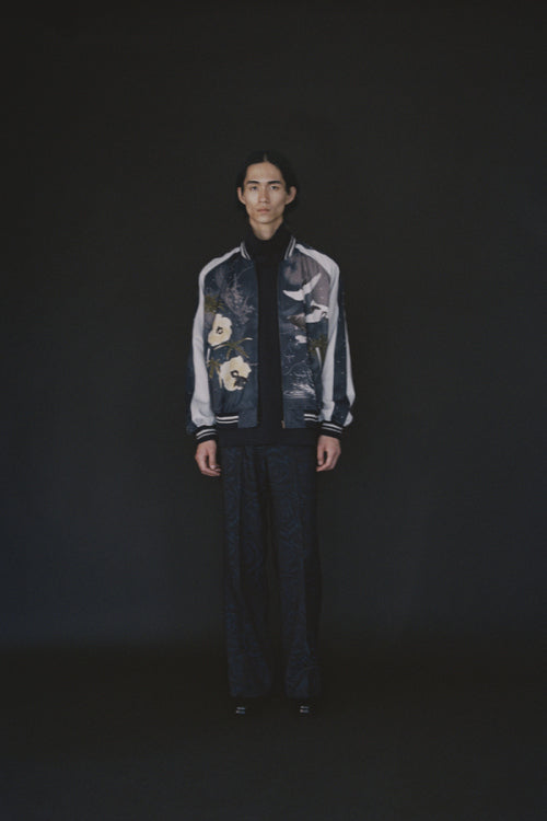 2024 A/W LAD MUSICIAN CARP & SPLASH SOUVENIR JACKET