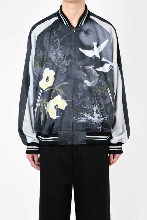 2024 A/W LAD MUSICIAN CARP & SPLASH SOUVENIR JACKET