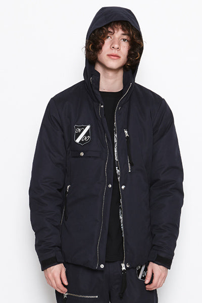 2017 A/W NUMBER (N)INE INSULATION ZIPU UP BLOUSON _EMBLEM  