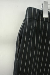 2014 A/W JAMA RICO QUILTING STRIPE KNIT PANTS BLACK