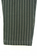 2014 A/W JAMA RICO QUILTING STRIPE KNIT PANTS BLACK
