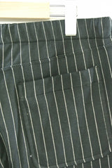 2014 A/W JAMA RICO QUILTING STRIPE KNIT PANTS BLACK