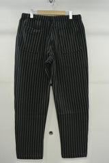 2014 A/W JAMA RICO QUILTING STRIPE KNIT PANTS BLACK